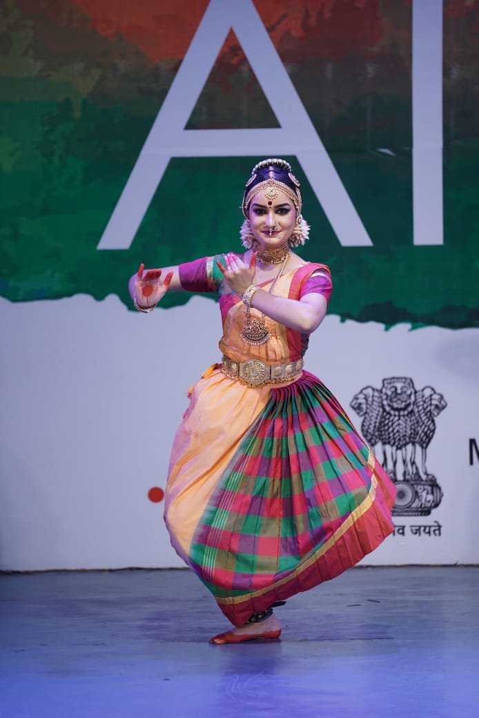 आद्या पांडे उत्कृष्ट प्रदर्शनकरता (Outstanding Performer) से सम्मानित।   AIDA-2025 ।