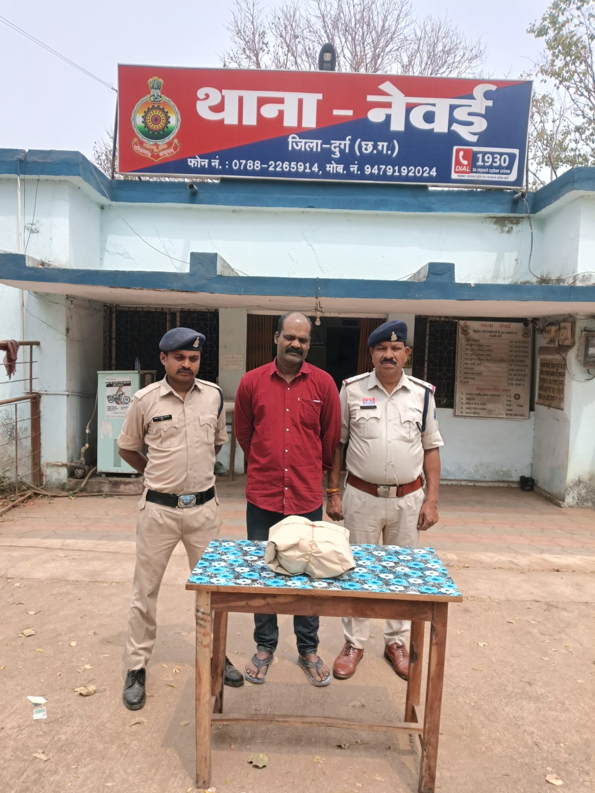 दुर्ग पुलिस की नशे पर त्वरित और लगातार कार्यवाही – अवैध गांजा बिक्री करते आरोपी गिरफ्तार।