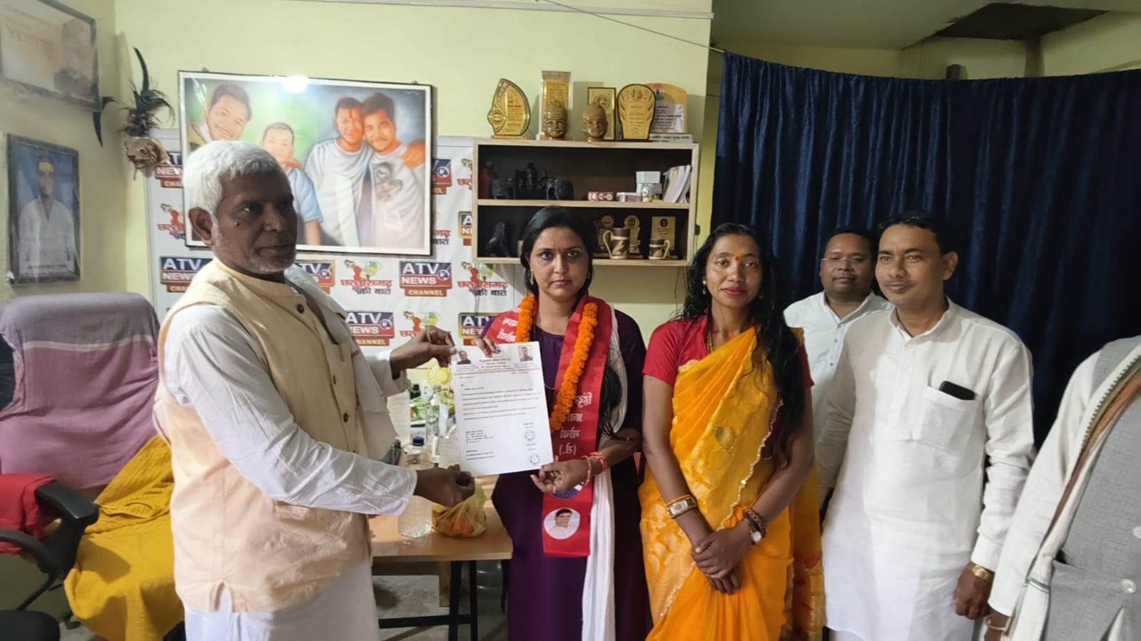 केंद्रीय मंत्री की पार्टी हिन्दुस्तानी आवाम मोर्चा (से.) ने सपना माघवानी को प्रदेश कार्यकरिणी प्रदेश अध्यक्ष के रूप में नियुक्त किया।